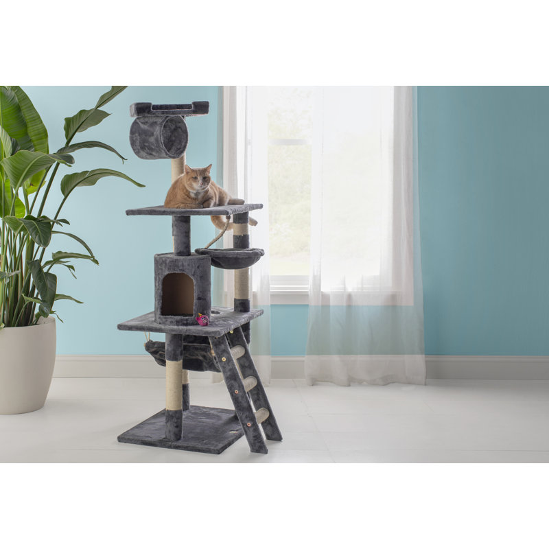 Go Pet Club 62" Cat Tree & Reviews Wayfair